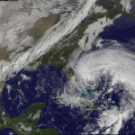 Hurricane Sandy Satellite Picture
